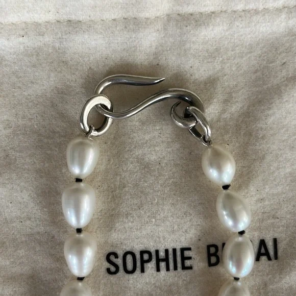 Final Price- No Offers! Sophie Buhai Art Deco White Pearl Necklace - Picture 8 of 8
